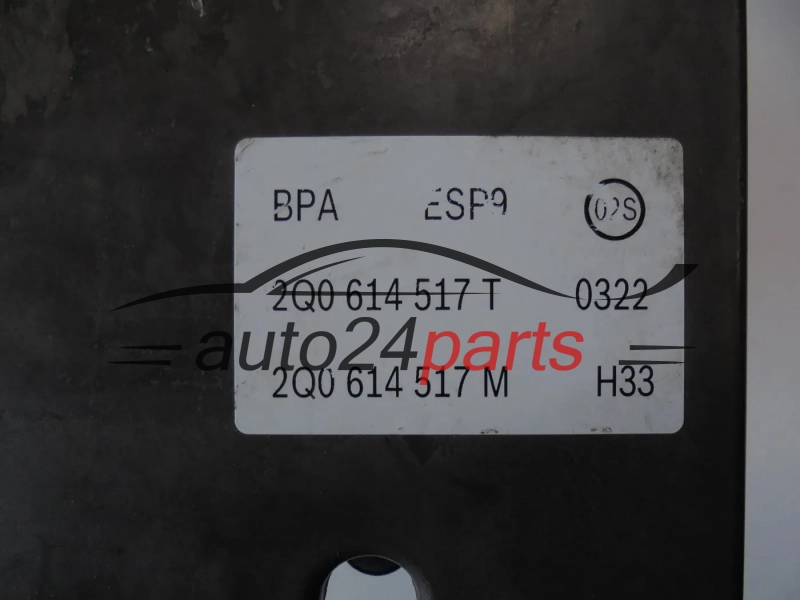 POMPA ABS I STEROWNIK VOLKSWAGEN 2Q0614517T 0265258085 0265956687