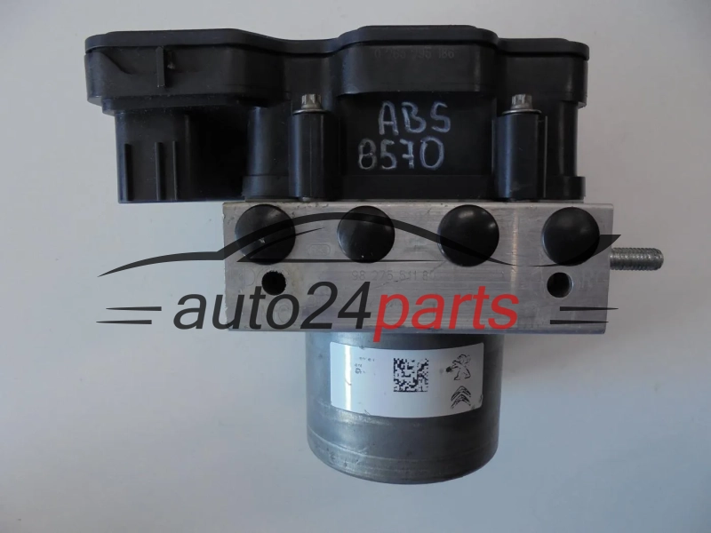 POMPA ABS I STEROWNIK CITROEN PEUGEOT 0265295186 9827551180 0265956944