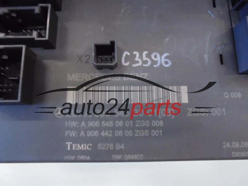 CENTRALKA MODUL STEROWNIK BSI MERCEDES BENZ SPRINTER A 906 545 30 01, A9065453001