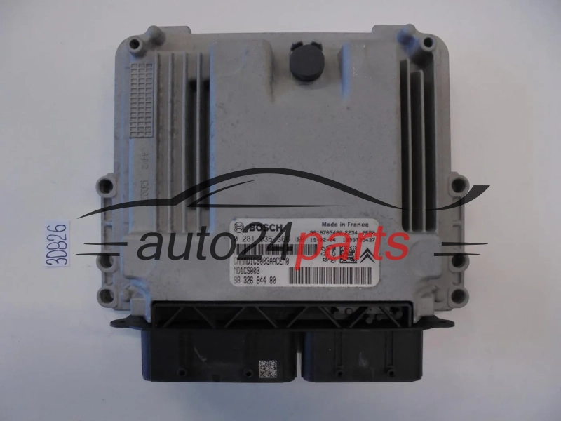 KOMPUTER STEROWNIK SILNIKA CITROEN BOSCH 0 281 035 366, 0281035366, 9832694480