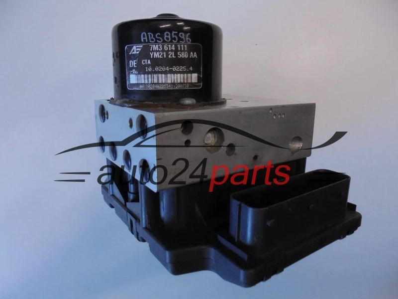 ABS VW VOLKSWAGEN SHARAN FORD GALAXY SEAT ALHAMBRA ATE 10.0204-0225.4, 7M3 614 111, YM21 2L 580 AA, 7M3 907 379 B, 10020402254, 7M3614111, YM212L580AA, 7M3907379B