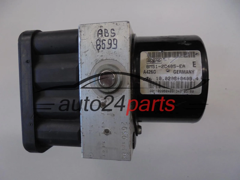 ABS POMPA I STEROWNIK FORD FOCUS FoMoCo 8M51-2C405-EA, 8M512C405EA, ATE 10.0206-0409.4, 10020604094, 10.0960-0141.3, 10096001413, 28.5600-0406.3, 28560004063