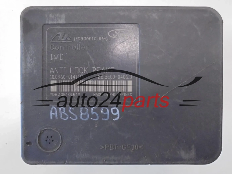 ABS POMPA I STEROWNIK FORD FOCUS FoMoCo 8M51-2C405-EA, 8M512C405EA, ATE 10.0206-0409.4, 10020604094, 10.0960-0141.3, 10096001413, 28.5600-0406.3, 28560004063