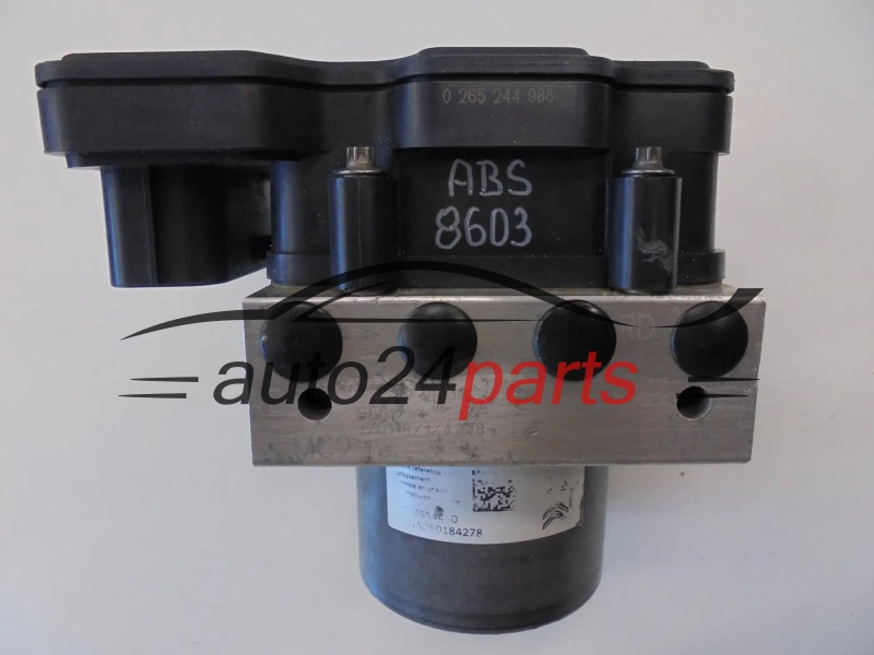 POMPA ABS I STEROWNIK CITROEN PEUGEOT 0265244988 9811148380 0265956416