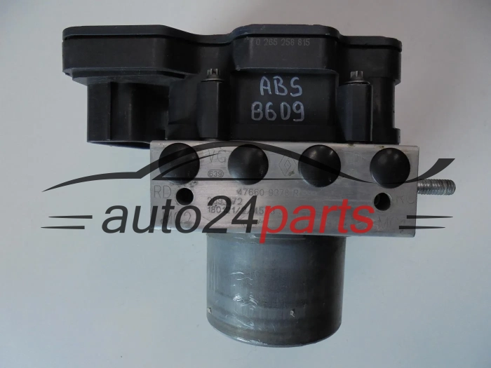 Bomba ABS y centralita RENAULT 0265258815 476609378R 0265956535