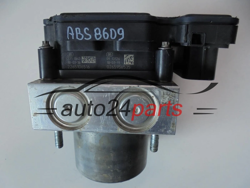 POMPA ABS I STEROWNIK RENAULT 0265258815 476609378R 0265956535
