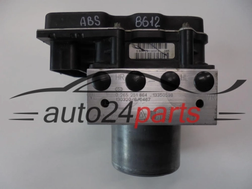 ABS POMPA I STEROWNIK OPEL CORSA D 13350598, 0265251864, 0265951752