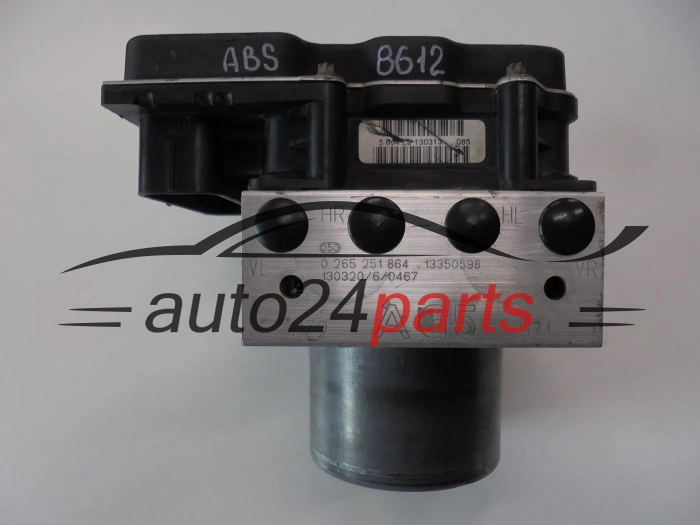 ABS POMPA I STEROWNIK OPEL CORSA D 13350598, 0265251864, 0265951752