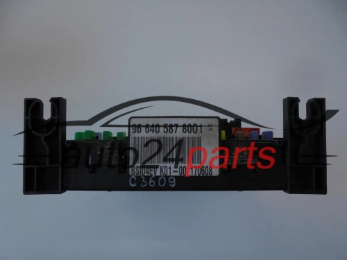 CENTRALKA MODUL STEROWNIK KOMFORTU BSI CITROEN 2.0 HDI 96 640 587 8001, 966405878001