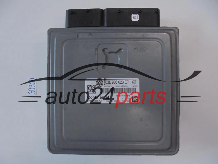 KOMPUTER STEROWNIK SILNIKA VW VOLKSWAGEN POLO 1.6 TDI CONTINENTAL 5WP42856 AA 5WP42856AA 03L906023EP 03L906023D