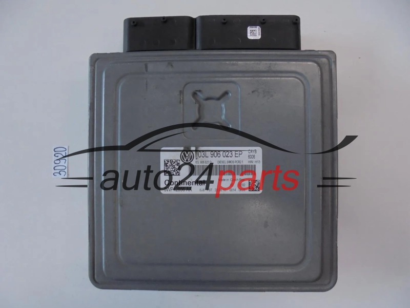 KOMPUTER STEROWNIK SILNIKA VW VOLKSWAGEN POLO 1.6 TDI CONTINENTAL 5WP42856 AA 5WP42856AA 03L906023EP 03L906023D