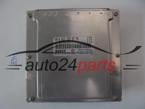 KOMPUTER STEROWNIK SILNIKA MERCEDES W210 E220 2.2 CDI BOSCH 0281010533, 0 281 010 533, A6111532779, 6111532779, A 611 153 27 79