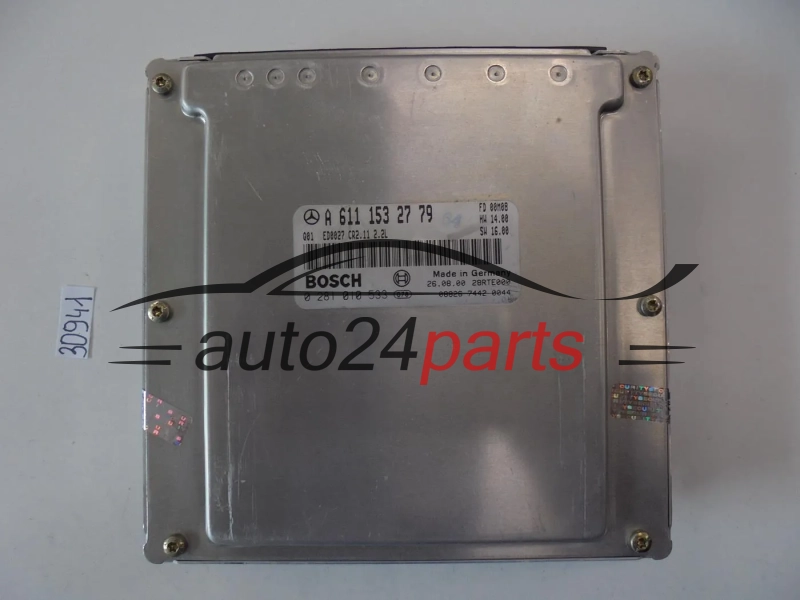KOMPUTER STEROWNIK SILNIKA MERCEDES W210 E220 2.2 CDI BOSCH 0281010533, 0 281 010 533, A6111532779, 6111532779, A 611 153 27 79