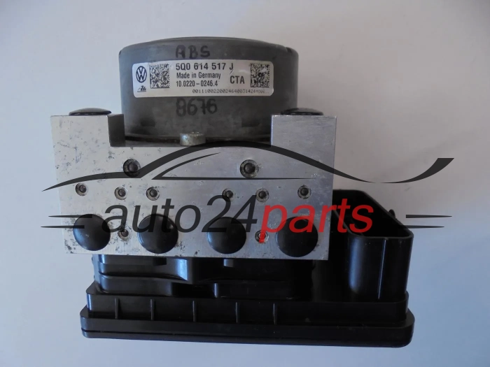 Bomba ABS y centralita VW AUDI SEAT SKODA 5Q0614517J, 10.0220-0246.4, 10022002464, 5Q0907379K, 10.0915-4336.3, 10091543363