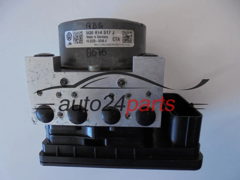 ABS POMPA I STEROWNIK VW AUDI SEAT SKODA 5Q0614517J, 10.0220-0246.4, 10022002464, 5Q0907379K, 10.0915-4336.3, 10091543363