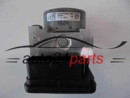 POMPE ABS ET CALCULATEUR CITROEN PEUGEOT 9678416380 10.0915-1180.3 10091511803