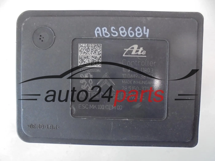 POMPE ABS ET CALCULATEUR CITROEN PEUGEOT 9678416380 10.0915-1180.3 10091511803
