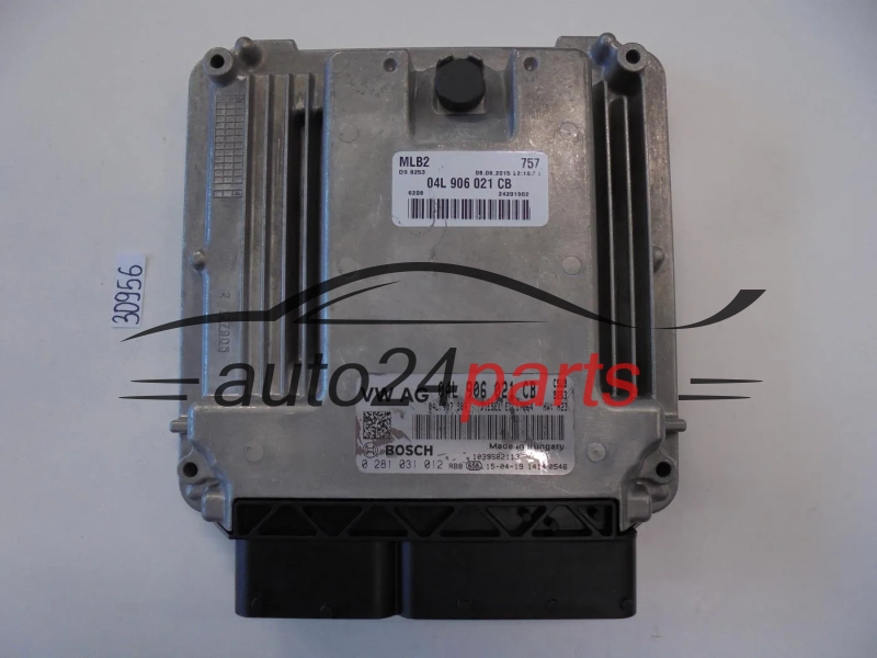 KOMPUTER STEROWNIK SILNIKA AUDI 0281031012 04L906021CB EDC17C64