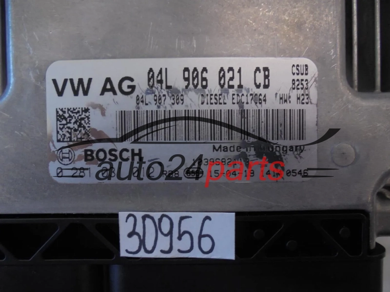 KOMPUTER STEROWNIK SILNIKA AUDI 0281031012 04L906021CB EDC17C64