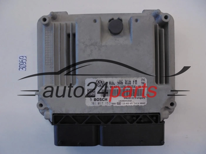 KOMPUTER STEROWNIK SILNIKA VOLKSWAGEN 0281017157 03L906018FM EDC17C46