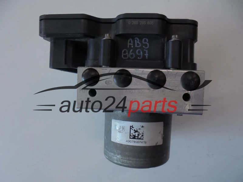 POMPA ABS I STEROWNIK MERCEDES BENZ 0265295805 A9079007406 0265957201