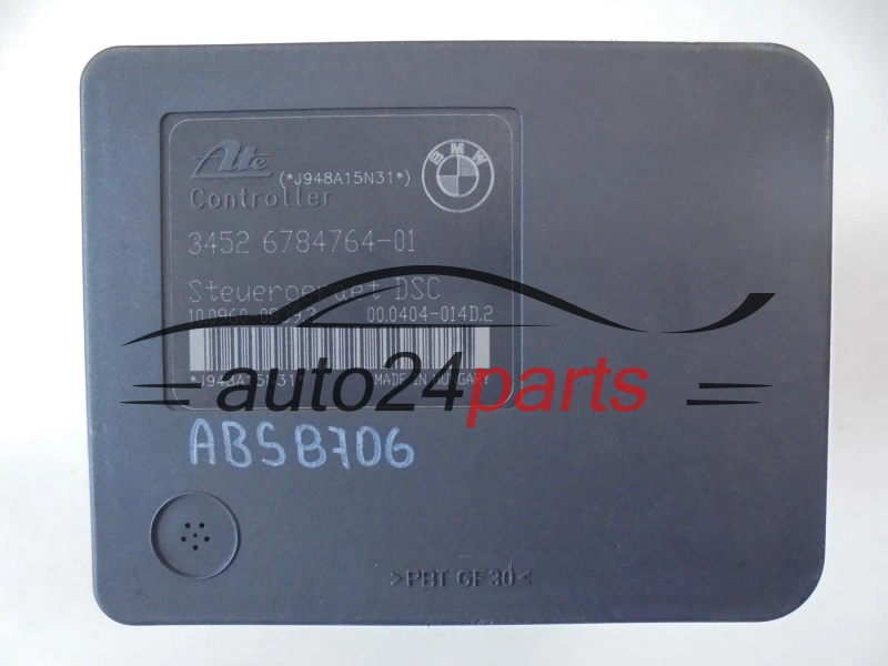 ABS POMPA I STEROWNIK BMW E90/E91/E92 3451-6784763-01, 3451678476301, ATE 10.0206-0351.4, 10020603514, 3452-6784764-01, 3452678476401, 10.0960-0839.3, 10096008393