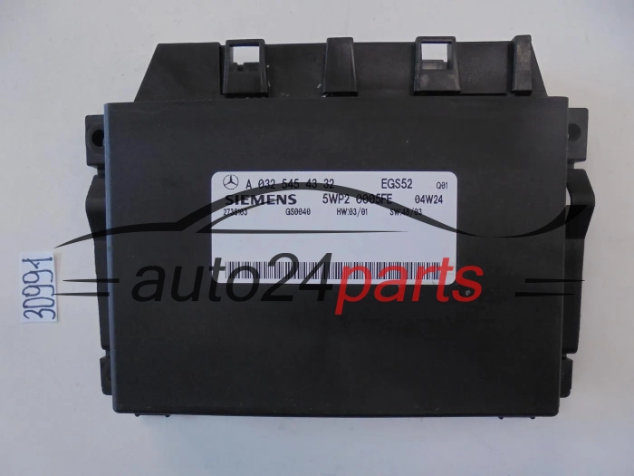 STEROWNIK SKRZYNI BIEGÓW MERCEDES SIEMENS 5WP2 0005FE, 5WP20005FE, A 032 545 43 32, A0325454332