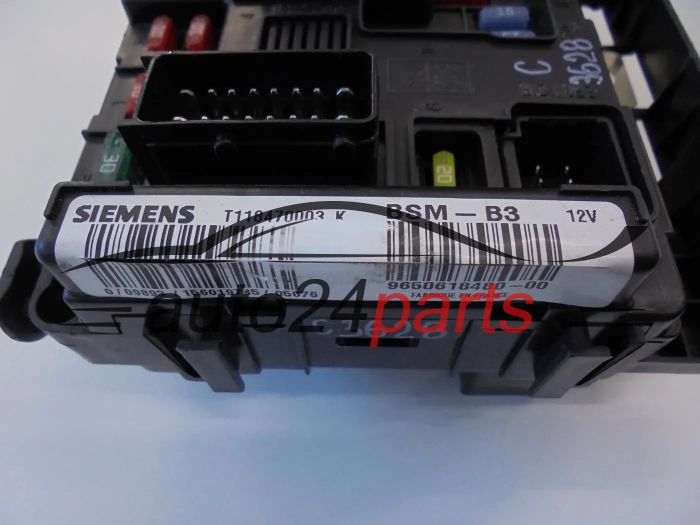 CENTRALKA MODUL STEROWNIK KOMFORTU CITROEN C2 SIEMENS T118470003K, T118470003 K, 9650618480-00 BSM-B3