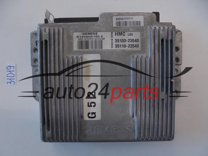KOMPUTER STEROWNIK SILNIKA HYUNDAI K103955165E 39100-23540 3910023540 39110-23540 3911023540