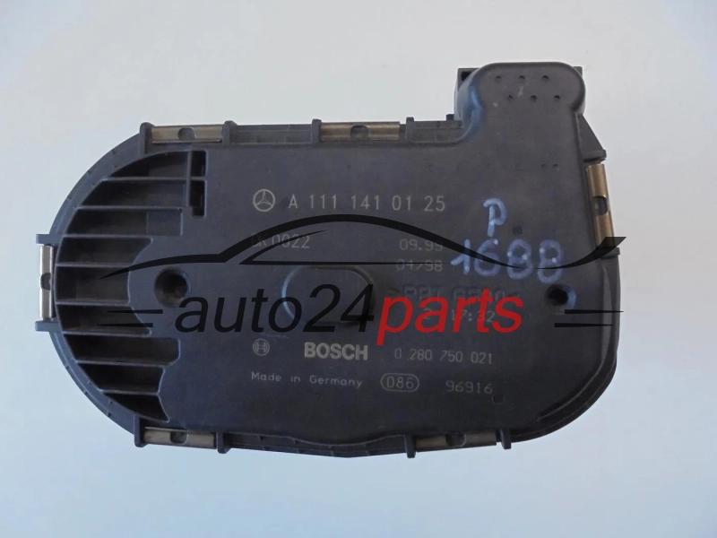 PRZEPUSTNICA POWIETRZA MERCEDES BOSCH 0 280 750 021, 0280750021, A 111 141 01 25, A1111410125, B 289 000 163, B289000163