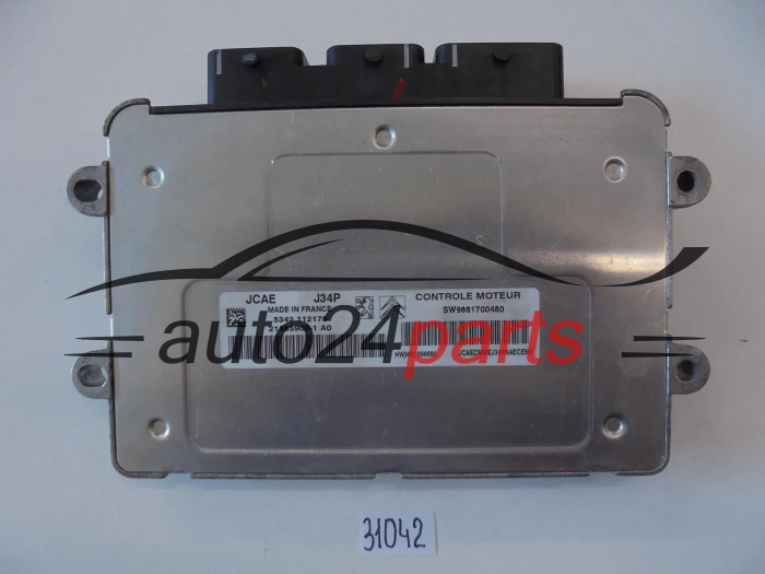 CENTRALITA DE MOTOR CITROEN C2 1.4 JCAE J34P 21585900-1 A0 SW9661700480 HW9651696680
