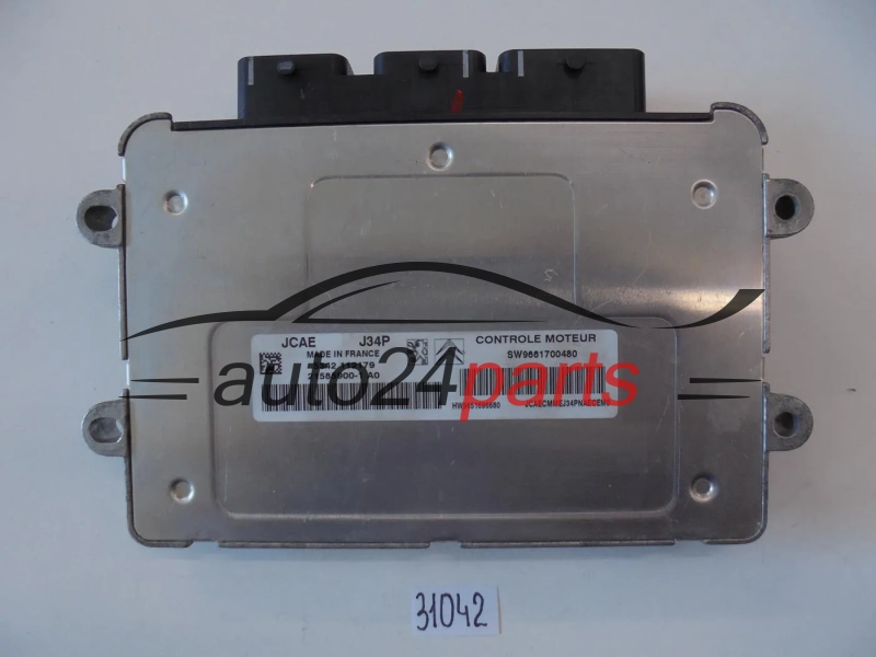 KOMPUTER STEROWNIK SILNIKA CITROEN C2 1.4 JCAE J34P 21585900-1 A0 SW9661700480 HW9651696680