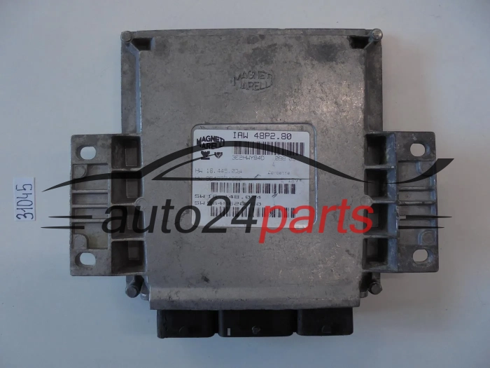 KOMPUTER STEROWNIK SILNIKA CITROEN SAXO 1.6 16V GTI MAGNETI MARELLI IAW 48P2.80, IAW48P280, HW 16445034, 9642774380, SW 16448054, 9644267980