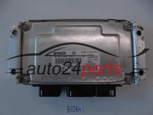 KOMPUTER STEROWNIK SILNIKA CITROEN PEUGEOT BOSCH 0 261 208 376, 0261208376, 9657499180, ME7.4.4