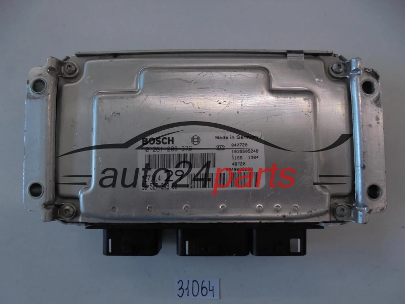 KOMPUTER STEROWNIK SILNIKA CITROEN PEUGEOT BOSCH 0 261 208 376, 0261208376, 9657499180, ME7.4.4