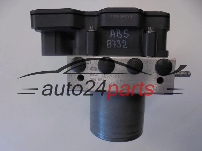 Bomba ABS y centralita FORD EB3C-2C405-AG EB3C2C405AG 0265243911 0265956179