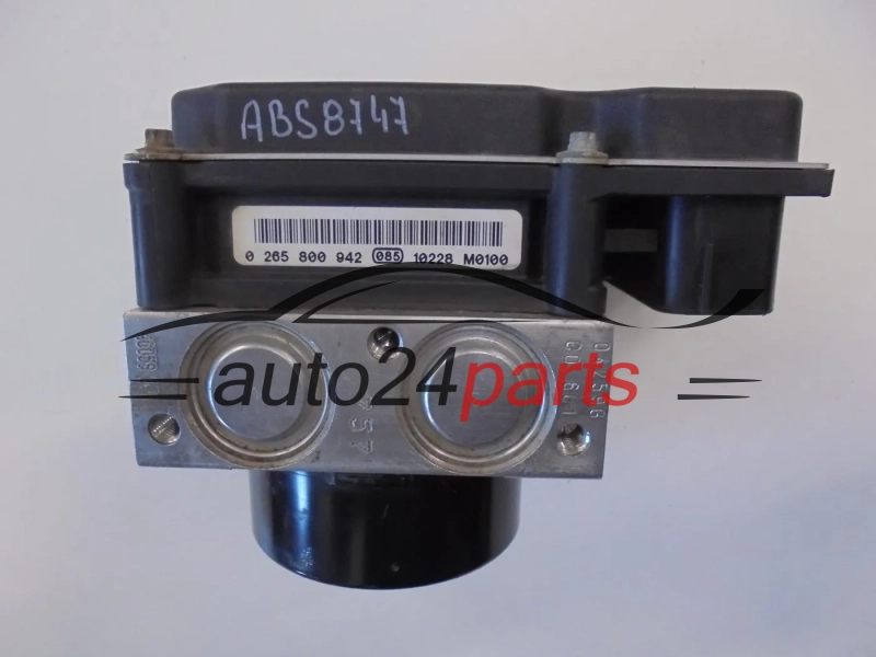 ABS POMPA I STEROWNIK SEAT IBIZA BOSCH 0 265 237 040 0265237040 6R0 614 117 T 6R0614117T 6R0907379AD 6R0907379AB 0265800942