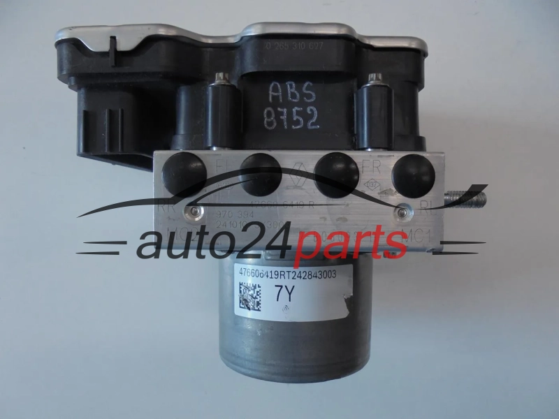 POMPA ABS I STEROWNIK RENAULT 0265310627 476606419R 0265957267