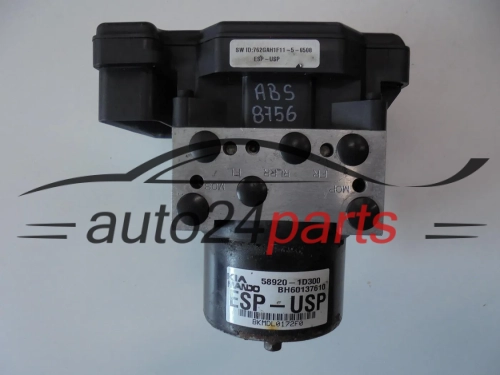 ABS POMPA I STEROWNIK KIA CARENS 58920-1D300, 589201D300, BH60137610, 5WY7624A