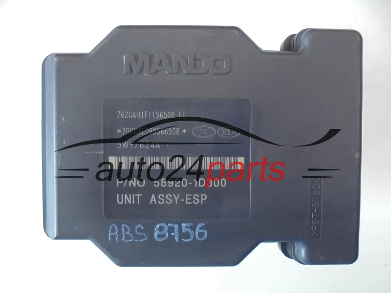 ABS POMPA I STEROWNIK KIA CARENS 58920-1D300, 589201D300, BH60137610, 5WY7624A
