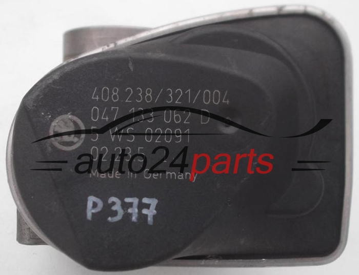 DROSSELKLAPPE SKODA VDO 408.238/321/004, 408238321004, 047 133 062 D, 047133062D