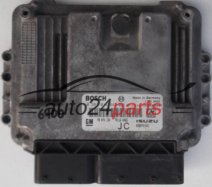 Calculateur Moteur OPEL ASTRA 1.7 CDTI Z17DTH BOSCH 0 281 014 643