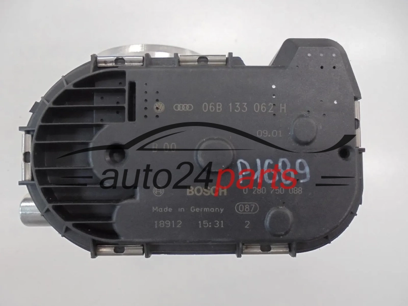 PRZEPUSTNICA POWIETRZA VOLKSWAGEN AUDI 0280750088 06B133062H