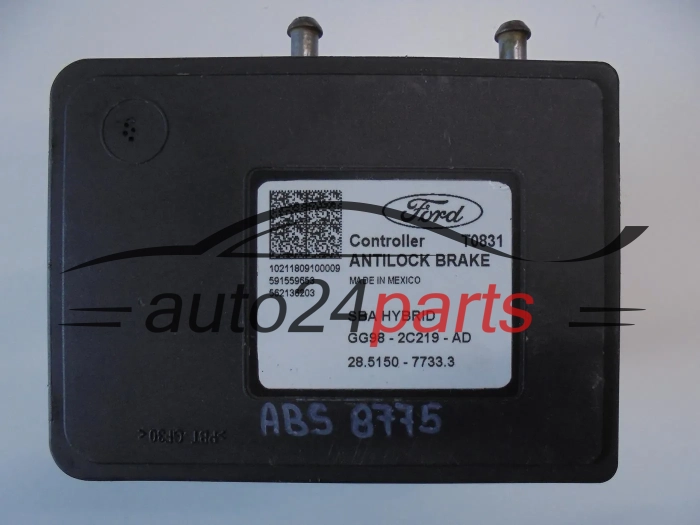 Pompe ABS et calculateur FORD GG98-2C555-AD GG982C555AD GG98-2C219-AD GG982C219AD