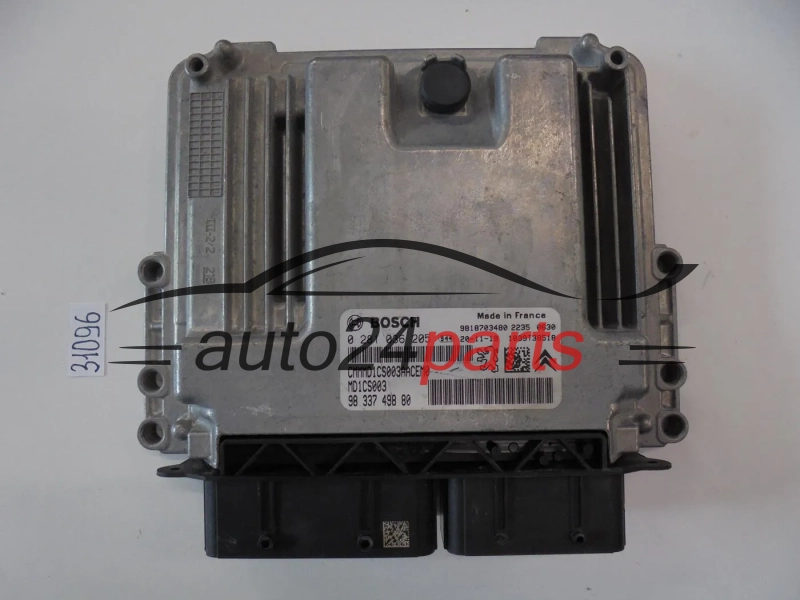 KOMPUTER STEROWNIK SILNIKA CITROEN PEUGEOT 0281036205 9833749880