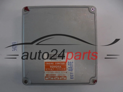 KOMPUTER STEROWNIK SILNIKA TOYOTA COROLLA 1.6 ECT 4A-FE 89661-2B630 896612B630 175700-5011 175700501