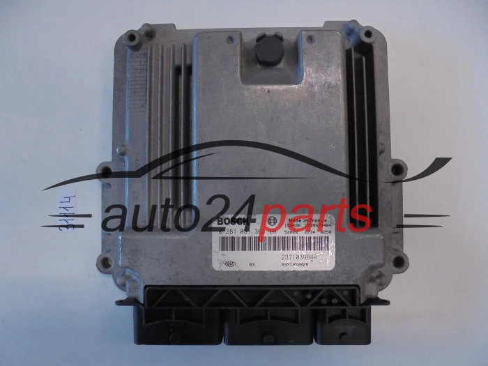 KOMPUTER STEROWNIK SILNIKA RENAULT OPEL 0281031363 237103984R