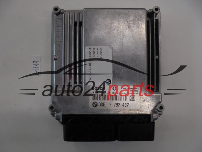 KOMPUTER STEROWNIK SILNIKA BMW SERII 1 E87 120 2.0 DIESEL BOSCH 0281012334, 0 281 012 334, DDE 7797497