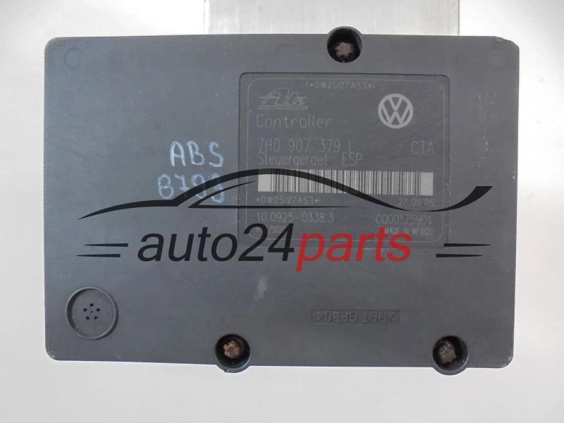 ABS POMPA I STEROWNIK VW VOLKSWAGEN T5 7H0 614 111 L, 7H0614111L, ATE 10.0204-0307.4, 10020403074, 7H0 907 379 L, 7H0907379L, 10.0925-0338.3, 10092503383
