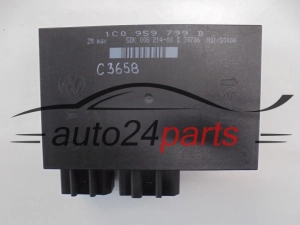 CENTRALKA MODUL STEROWNIK KOMFORTU SKODA VW GOLF BORA PASSAT 1C0959799B, 1C0 959 799 B, HELLA 5DK00821400, 5DK 008 214-00 - C3658